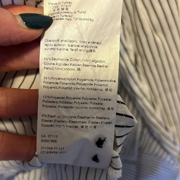 15. Betty Barclay striped Button Down - Stretch - Picture 5 of 5